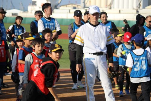 キャッチボール教室