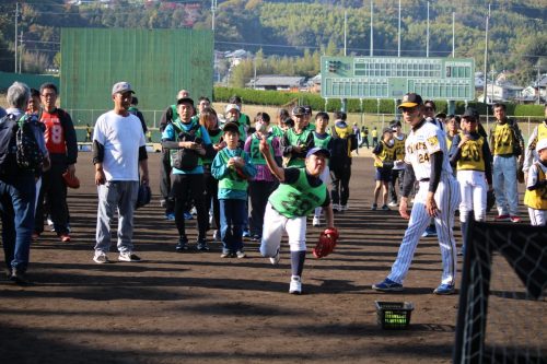 キャッチボール教室